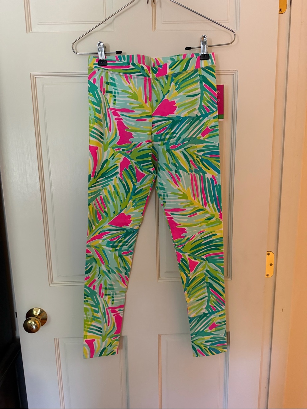 Lilly Pulitzer Girls Tropical Storm Print Leggings